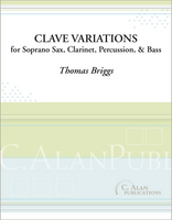 Clave Variations (Chamber Quartet)