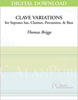 Clave Variations - Thomas Briggs [DIGITAL]