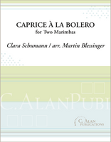 Caprice à la Bolero (Clara Schumann) [Marimba Duet]