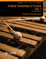 Three Marimba Etudes, Vol. 1 (4.3-octave, 4-mallet)