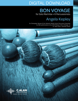 Bon Voyage (solo marimba + perc ens 6) - Angela Kepley [DIGITAL]