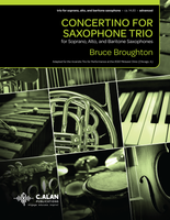 Concertino for Saxophone Trio (Soprano, Alto, Baritone)