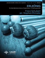 Erlkönig [Schubert] (Perc Ens 9 + Baritone Voice or Euphonium)