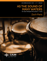 As the Sound of Many Waters (Solo Multi-Percussion + Track)