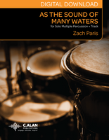 As the Sound of Many Waters - Zach Paris [DIGITAL]