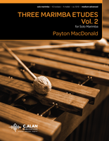 Three Marimba Etudes, Vol. 2 (4.3-octave, 4-mallet)