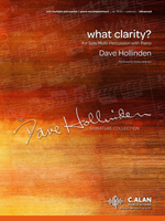 what clarity? (Solo Multi-Percussion + Piano)