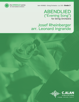 Abendlied [Rheinberger] (String Orchestra Gr. 3)