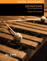 Deviations  for Solo Marimba - Ryan Fields [DIGITAL]