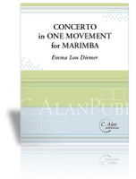 Concerto in One Movement for Marimba (piano reduction)