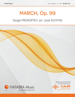 March, Op. 99 [Prokofiev] (Band Gr. 4.5)