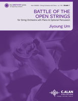 Battle of the Open Strings (String Orchestra + Piano Gr. 1)