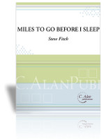 Miles to Go Before I Sleep (Solo 4-Mallet Marimba)