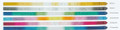 CHACOTT Ribbon 6metre (Gradation set 2)