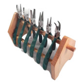 Wubbers ProLine Pliers -- Set of Six, FREE Wooden STand