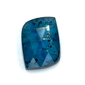 Teal Moss Kyanite Rosecut Cabochon ktm-102