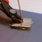 Using the Rivet Gauges to cut the precise length needed for riveting.