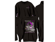Momentum Worx | Purple Pete Crew Neck Sweat Shirt