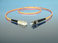 Multimode 62.5/125 Simplex Cable Assembly ST/SC