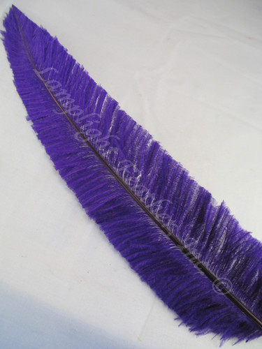 OSTRICH NANDU, STANDARD, Purple 12-16 inch per Each