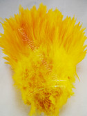 GOLD Rooster Saddle Feathers 4 - 5 Inch Per ounce