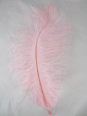 Light Pink Ostrich Feather 8-12 inch size per Each