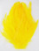 Millinery Feather Pad Hackle Yellow