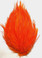 Millinery Feather Pad Hackle Orange