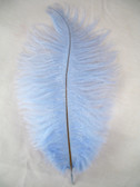 Light Blue Ostrich Feathers 12-16 inch
