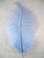 Light Blue Ostrich Feathers 12-16 inch