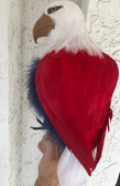 PATRIOTIC BALD EAGLE Red White and Blue 13 inch per CASE (6)