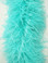 Aqua Ostrich Feather 6 Ply Boa