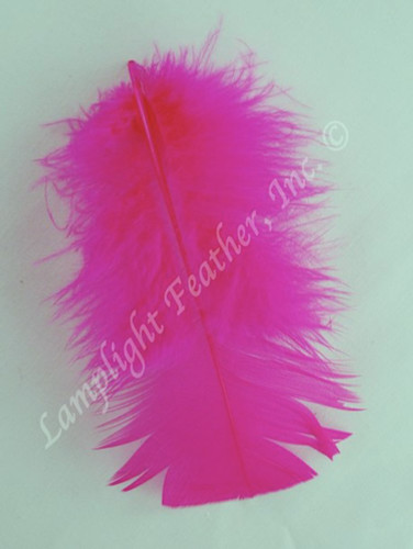 Fuchsia Craft Feathers Turkey Plumage