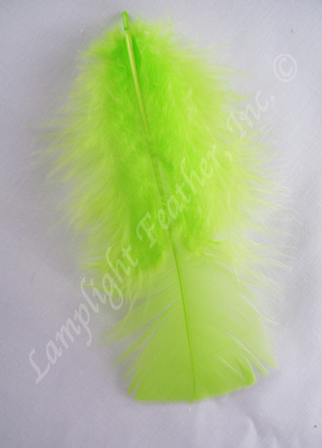Lime Craft Feathers Turkey Plumage bag