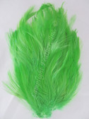 Millinery Feather Pad Hackle Kelly Green