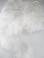 Hawaiian Feather Lei Coquilles White Strung per yard