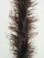 Dark Brown Ostrich Feather Trim Boa