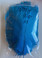 Turquoise blue mini ostrich feathers 5–8 inch pack of 24 in clear bag – Lamplight Feather