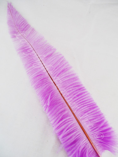 OSTRICH NANDU, LONG, Lavender 16-19 inch per Each
