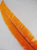 OSTRICH NANDU, LONG, Orange 16-19 inch per Each