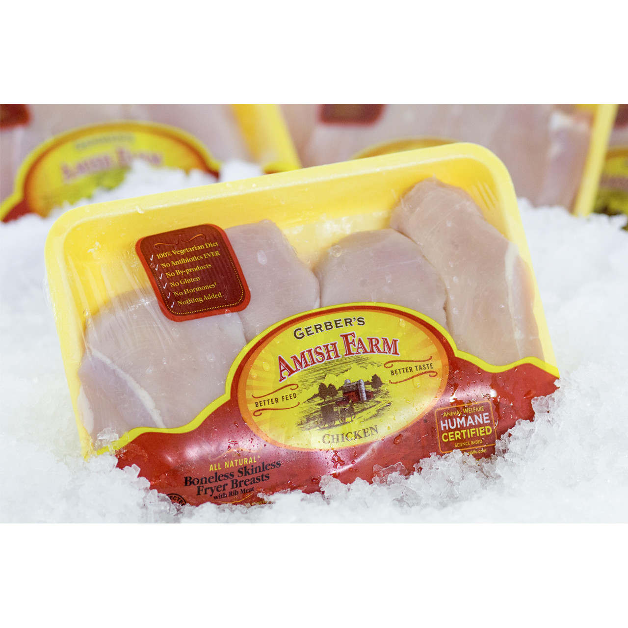 Gerbers All Natural Boneless Chicken Breasts 5 Lb Avg
