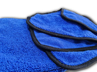 Microfibre Premium Dual Pile Towel 500gsm 40x40cm Royal Blue 