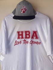 HBA Hat  & Pregame shirt