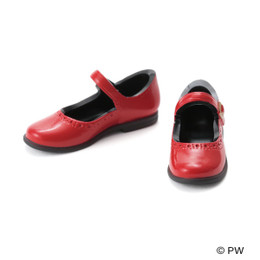 PetWORKs Closet - Classical Strap Shoes Enamel Red