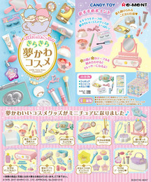 Re-Ment - Miniature Sanrio - Little Twin Stars Kirakira Yume-kawa Cosme 8 Pack Box