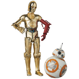 MAFEX No.029 C-3PO & BB-8 "Star Wars: The Force Awakens" (Dented Box)