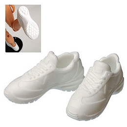 OBITSU BODY ACCESSORY - Obitsu Sport Shoes, Male,1/6 - White