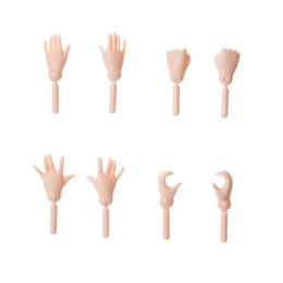 OBITSU BODY 23 -  Replacement Parts 4 hands set for 21 / 23cm Body (White Skin)
