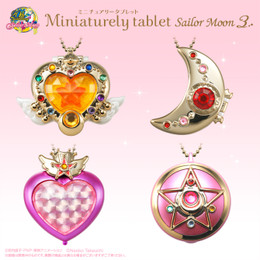 Miniaturely Tablet Sailor Moon Part.3 10 Pcs Box (Candy Toy)