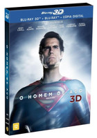 O Homem de Aço - Blu-Ray 3D + Blu-Ray + Cópia Digital 